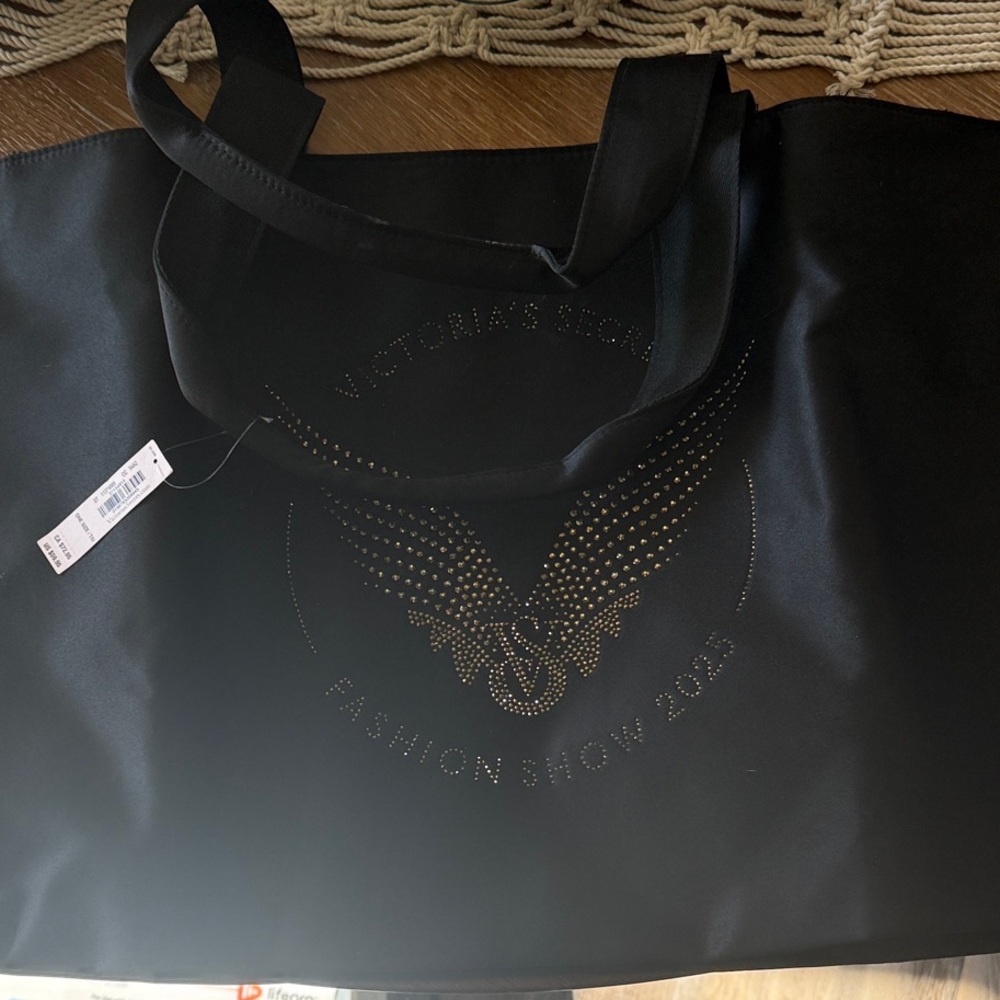 Victoria's Secret Black Fashion Show Tote